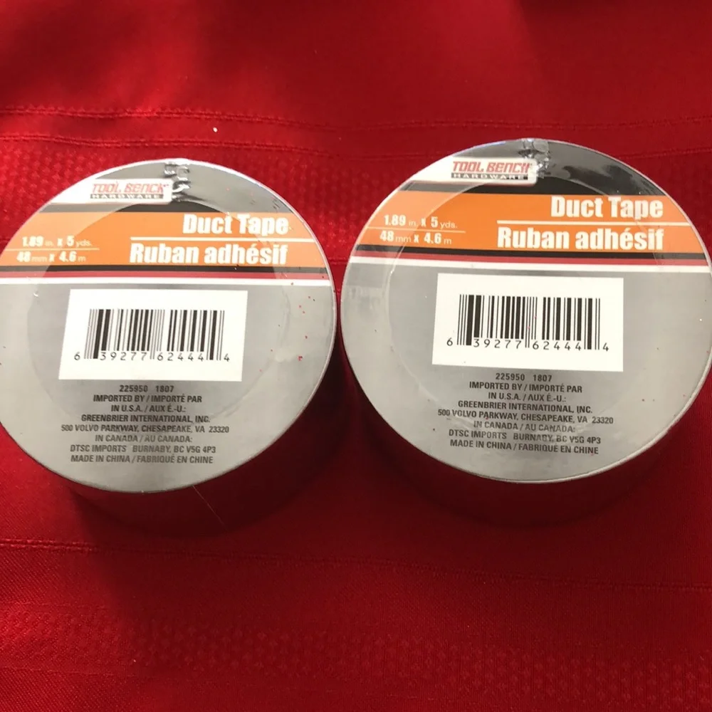 Wire Edged Ribbon & Red Decorative Duct Tape - Picture 4 of 10